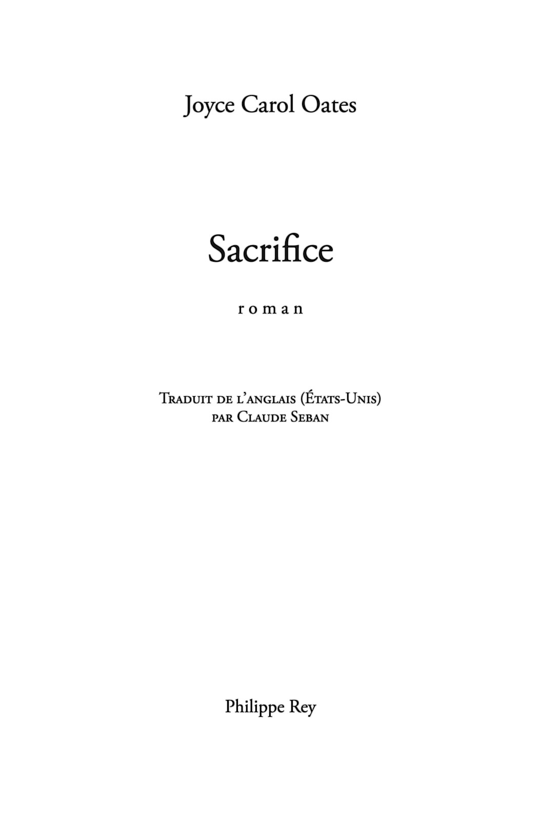 Sacrifice