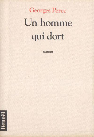 Un homme qui dort