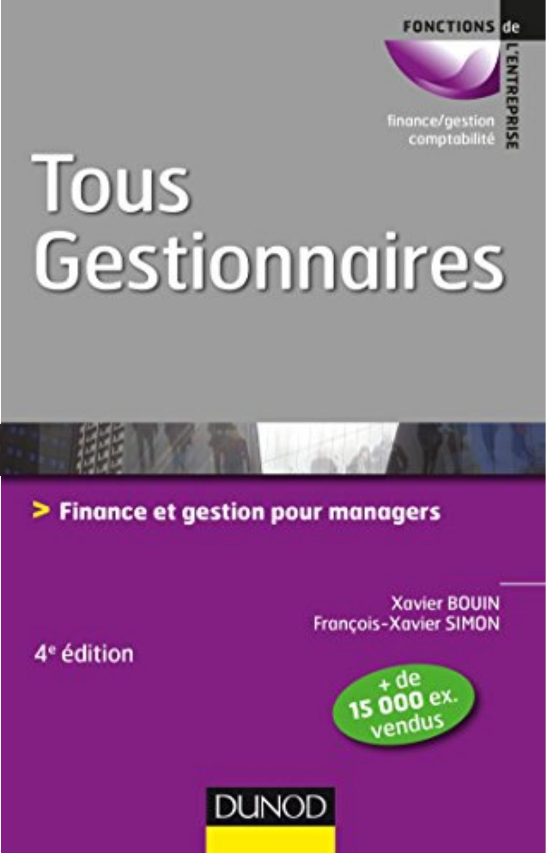 Tous gestionnaires finance et gestion pour manager