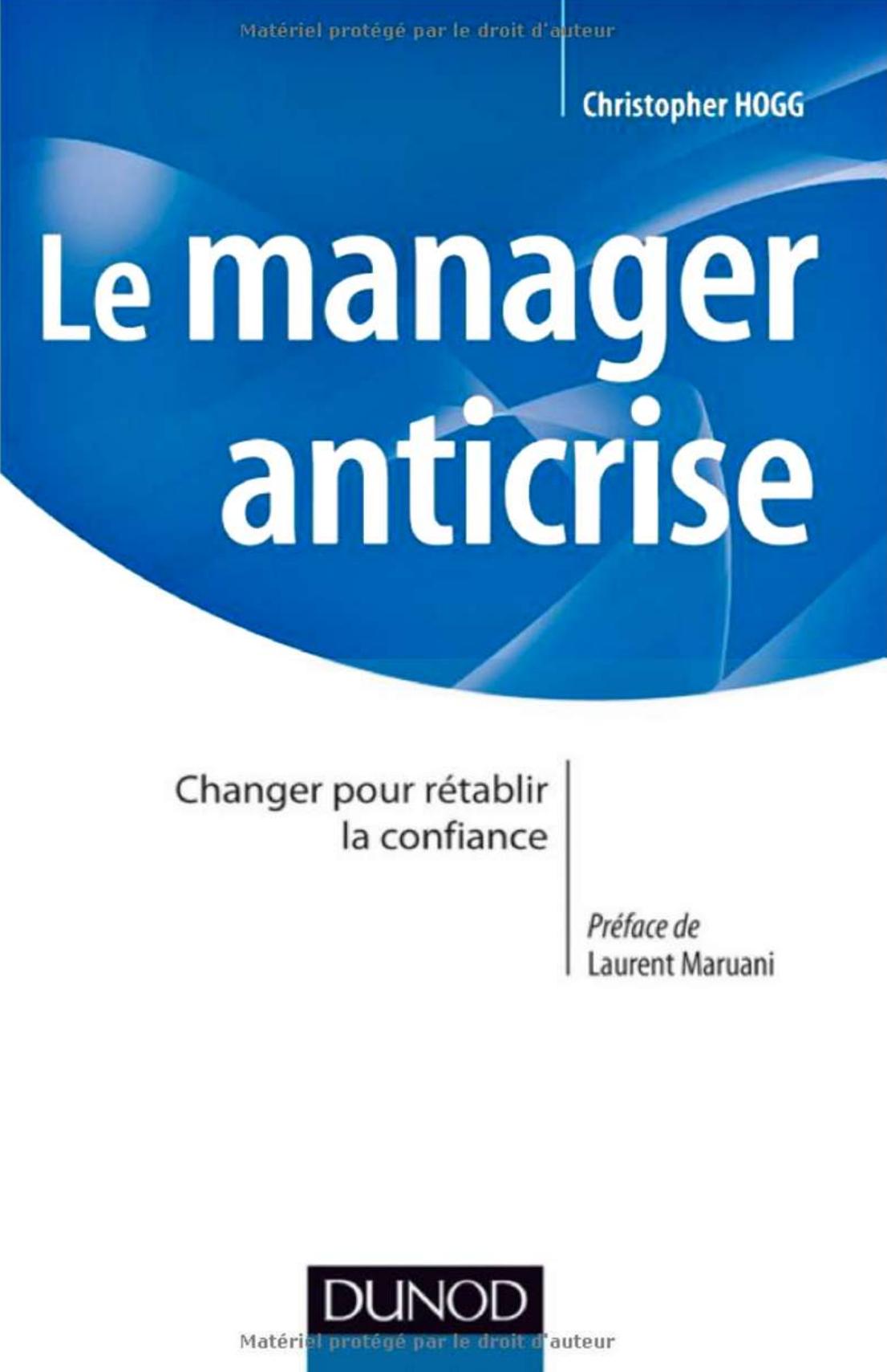 Le manager anticrise