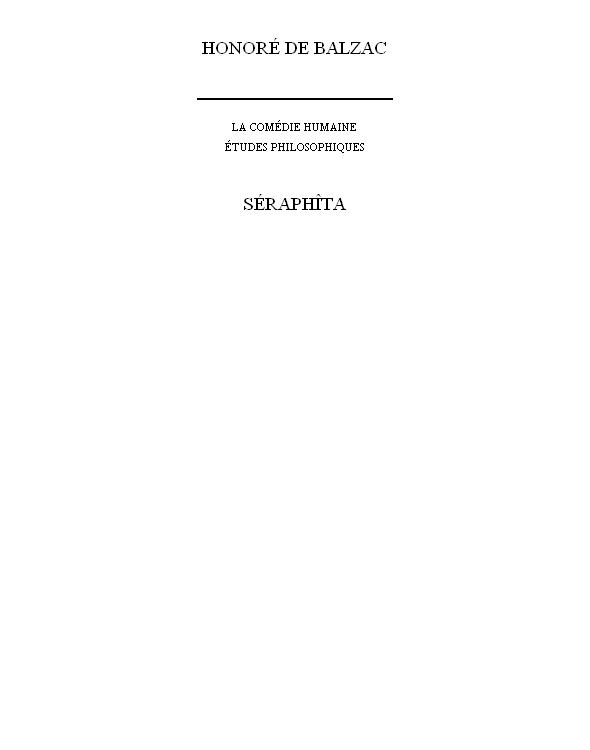 Séraphîta