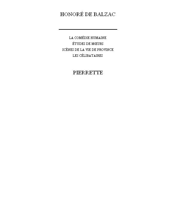Pierrette