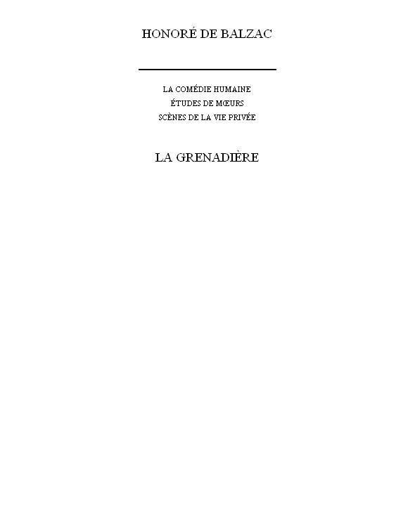 La Grenadière