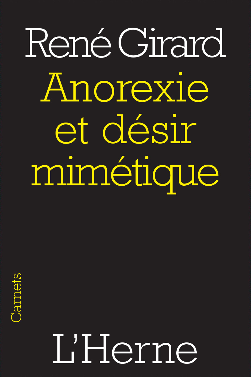 Anorexie et désir mimétique