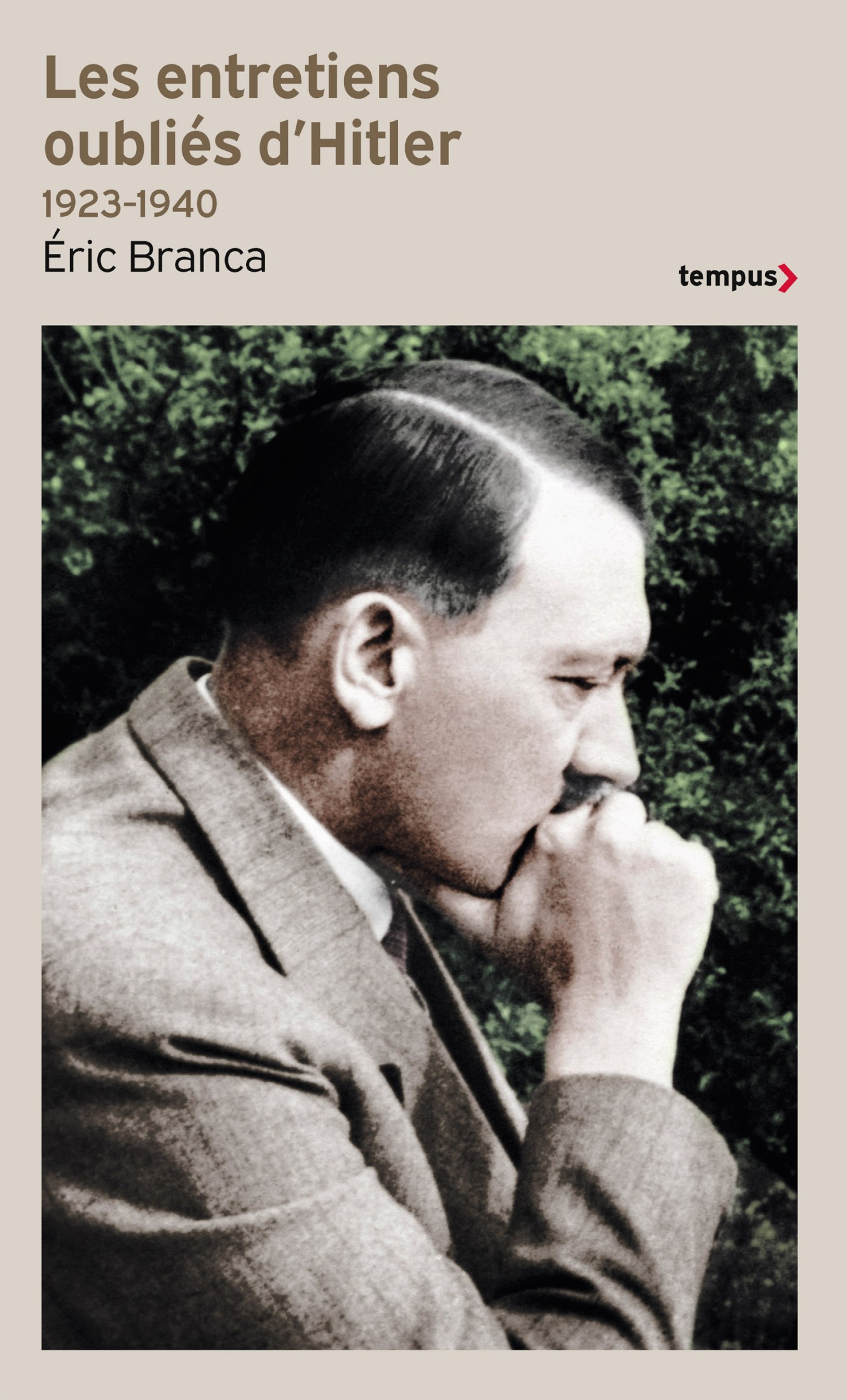 Les entretiens oubliés d’Hitler