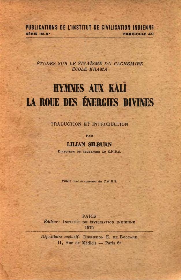 Hymnes aux kali