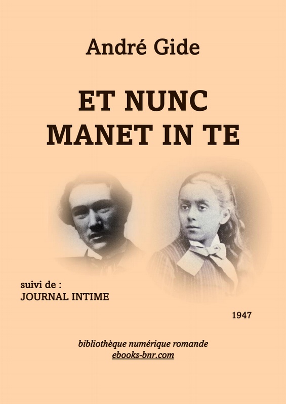 Et nunc manet in te - Journal intime
