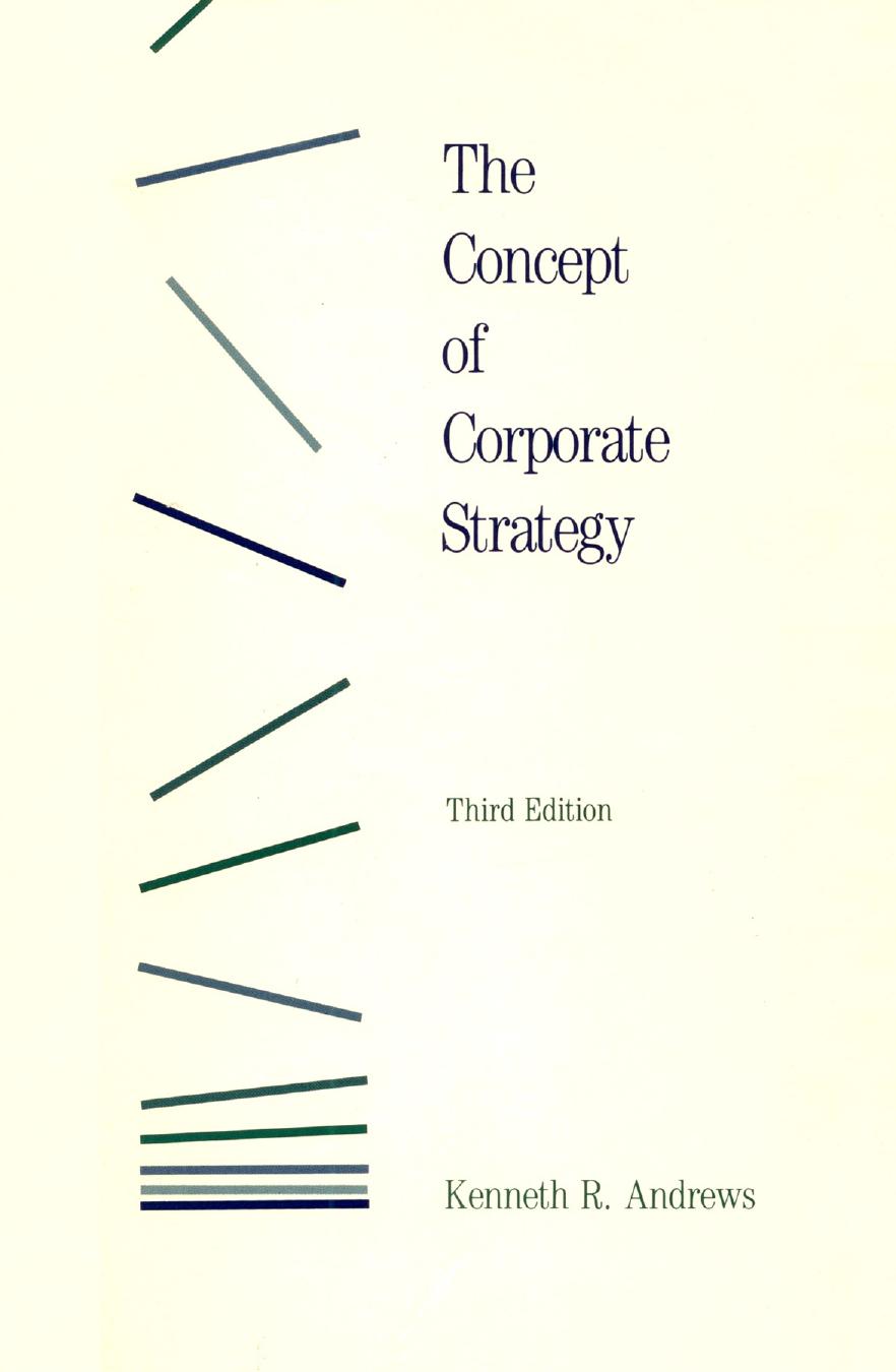 The Concept of Corporate Strategy