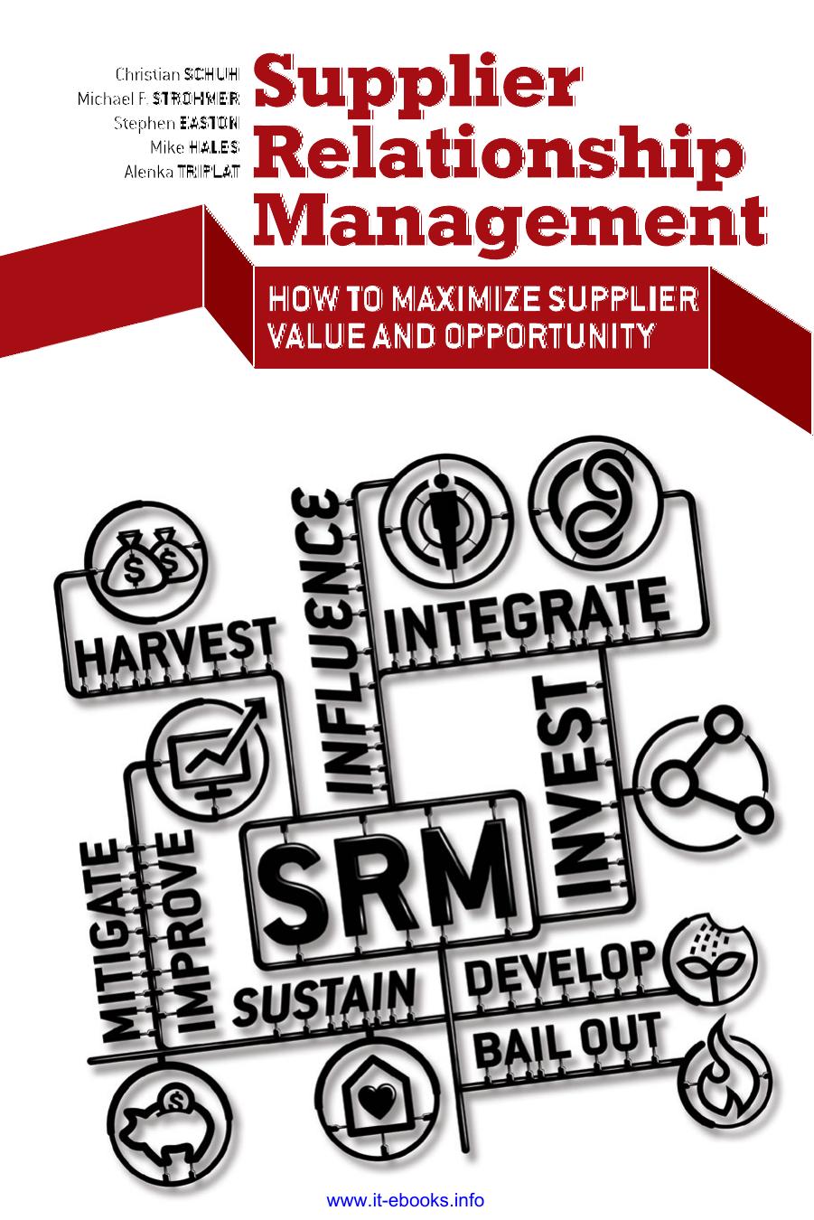 Supplier Relationship Management How to Maximize Vendor Value and Opportunity