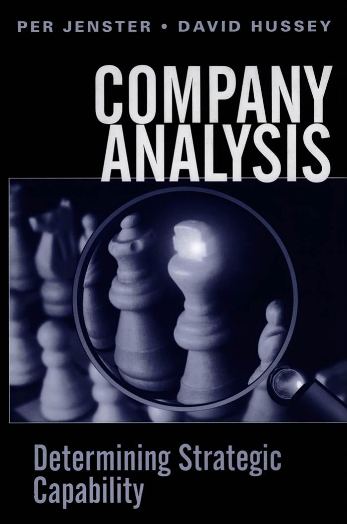 Company Analysis Determining Strategic Capability