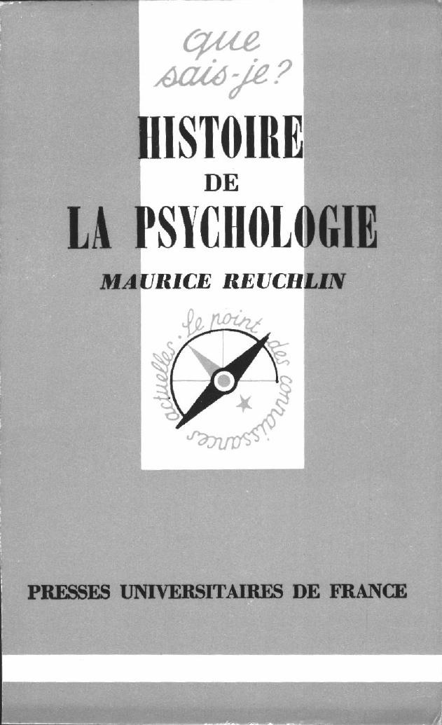 Histoire de la Psychologie