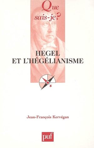 Hegel et l'hégelianisme