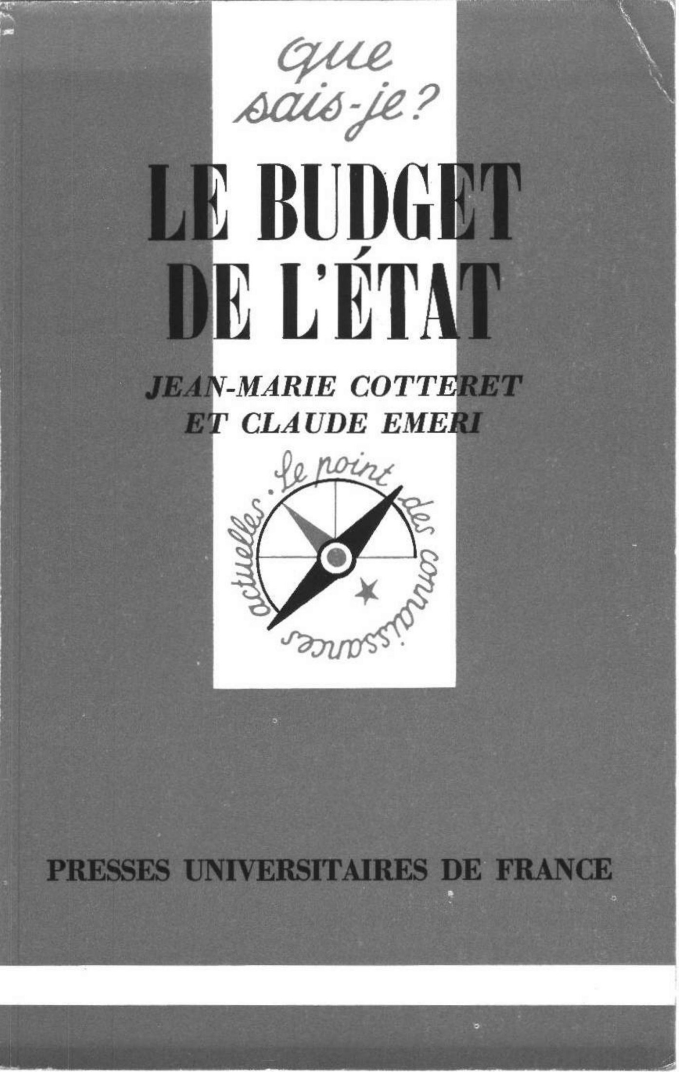 Le Budget de l'Etat