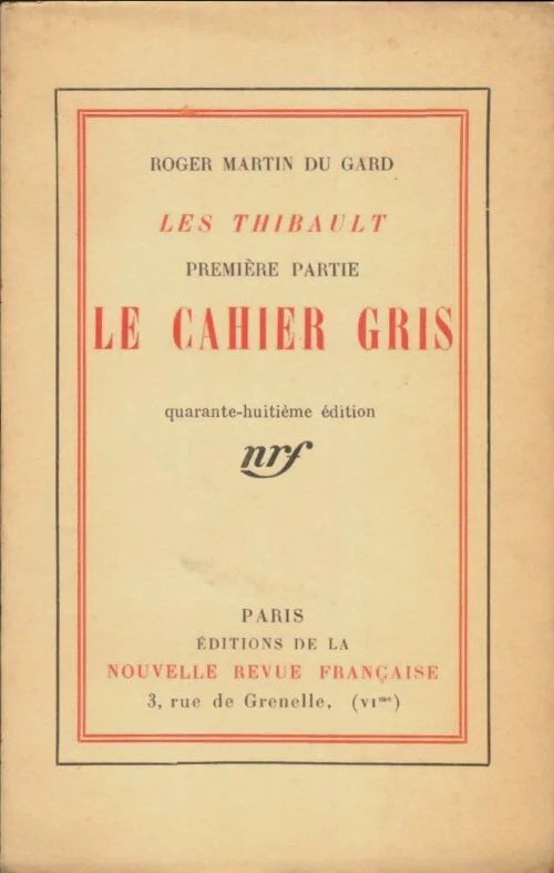 Le Cahier gris