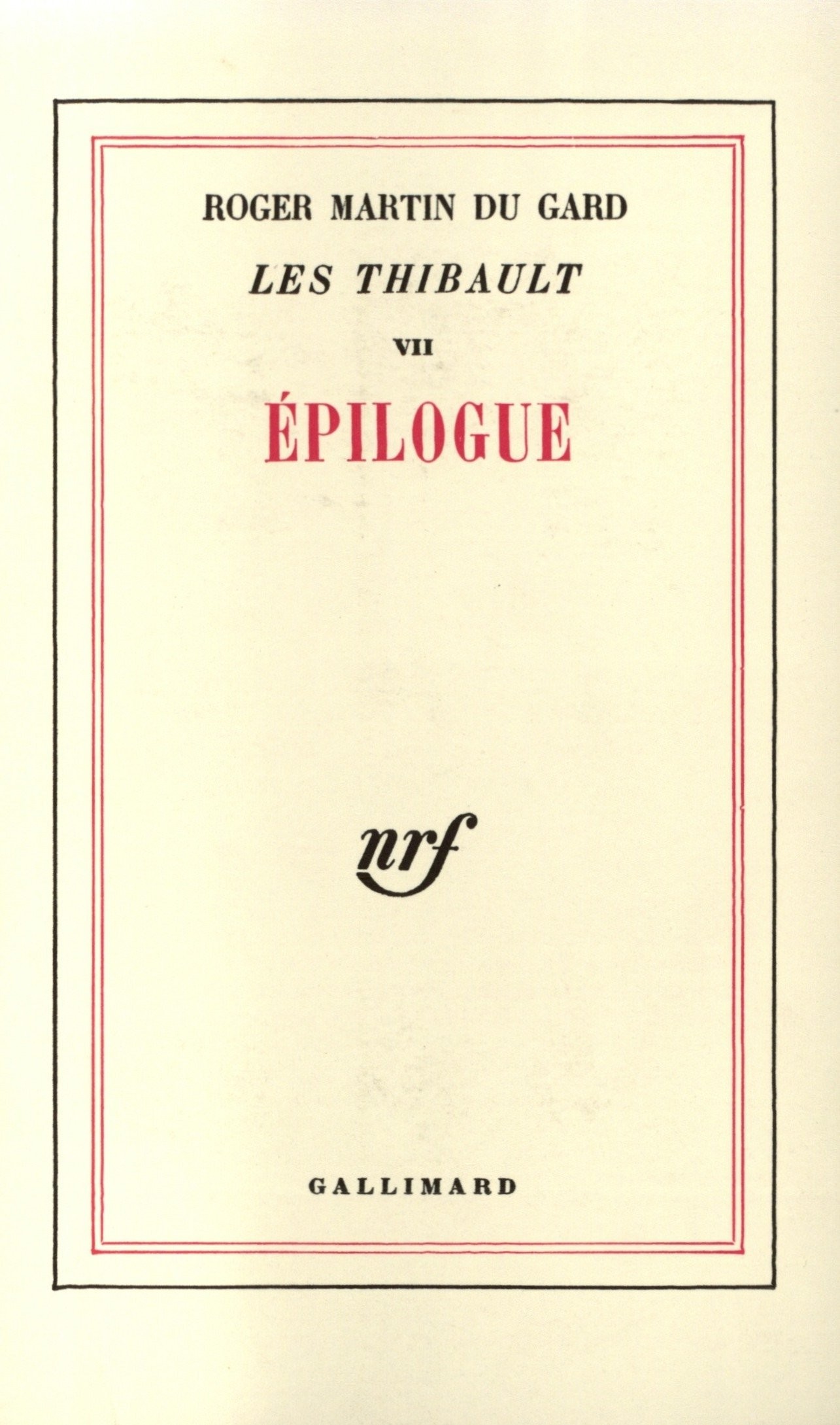 Epilogue