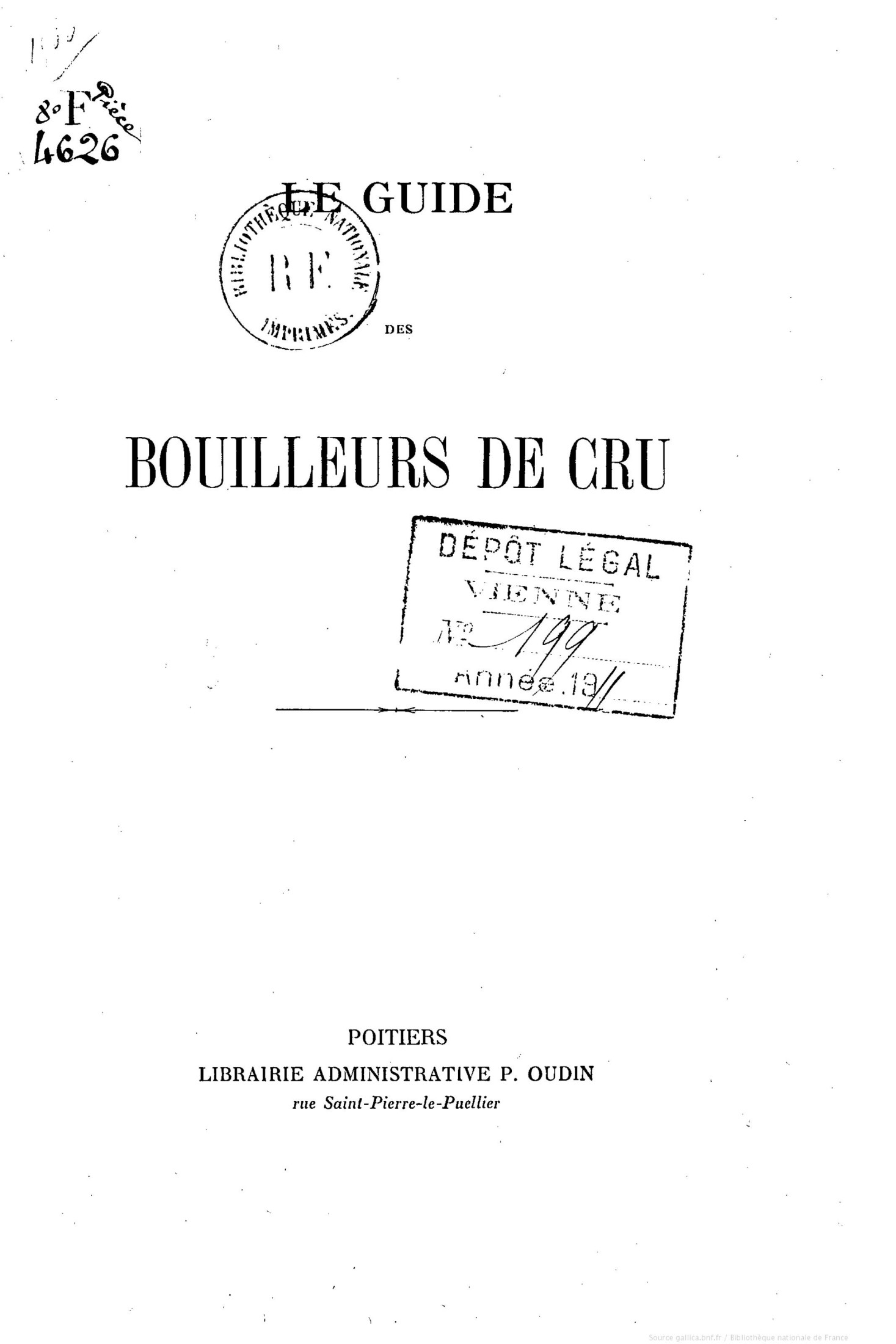 Le Guide des bouilleurs de cru (1911)