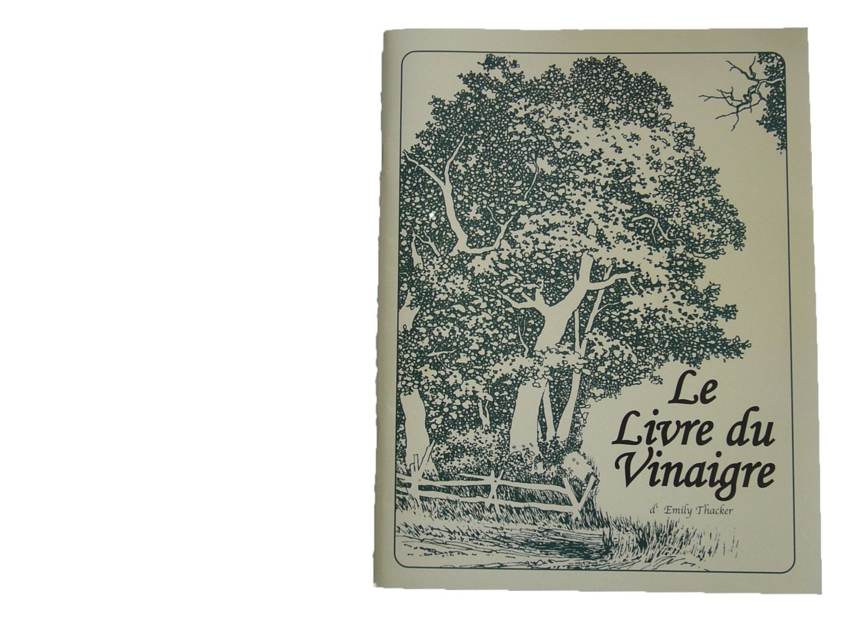 Livre sur le vinaigre et bicarbonate de soude