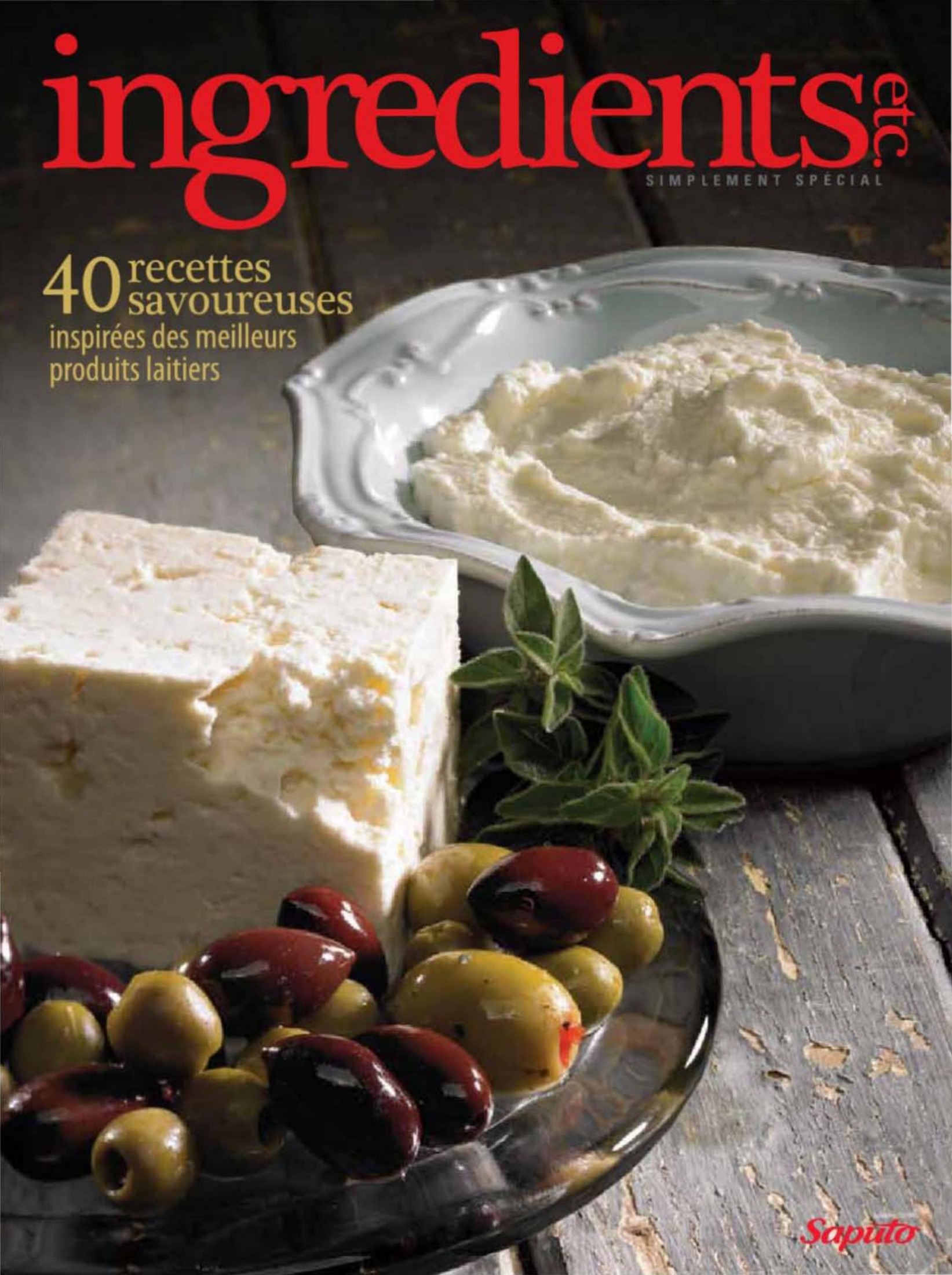 40 recettes savoureuses inspirées des meilleurs produits laitiers