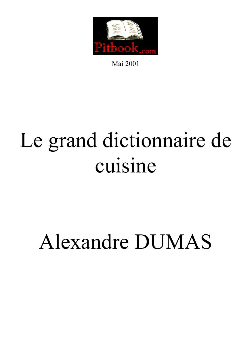 Le grand livre de cuisine