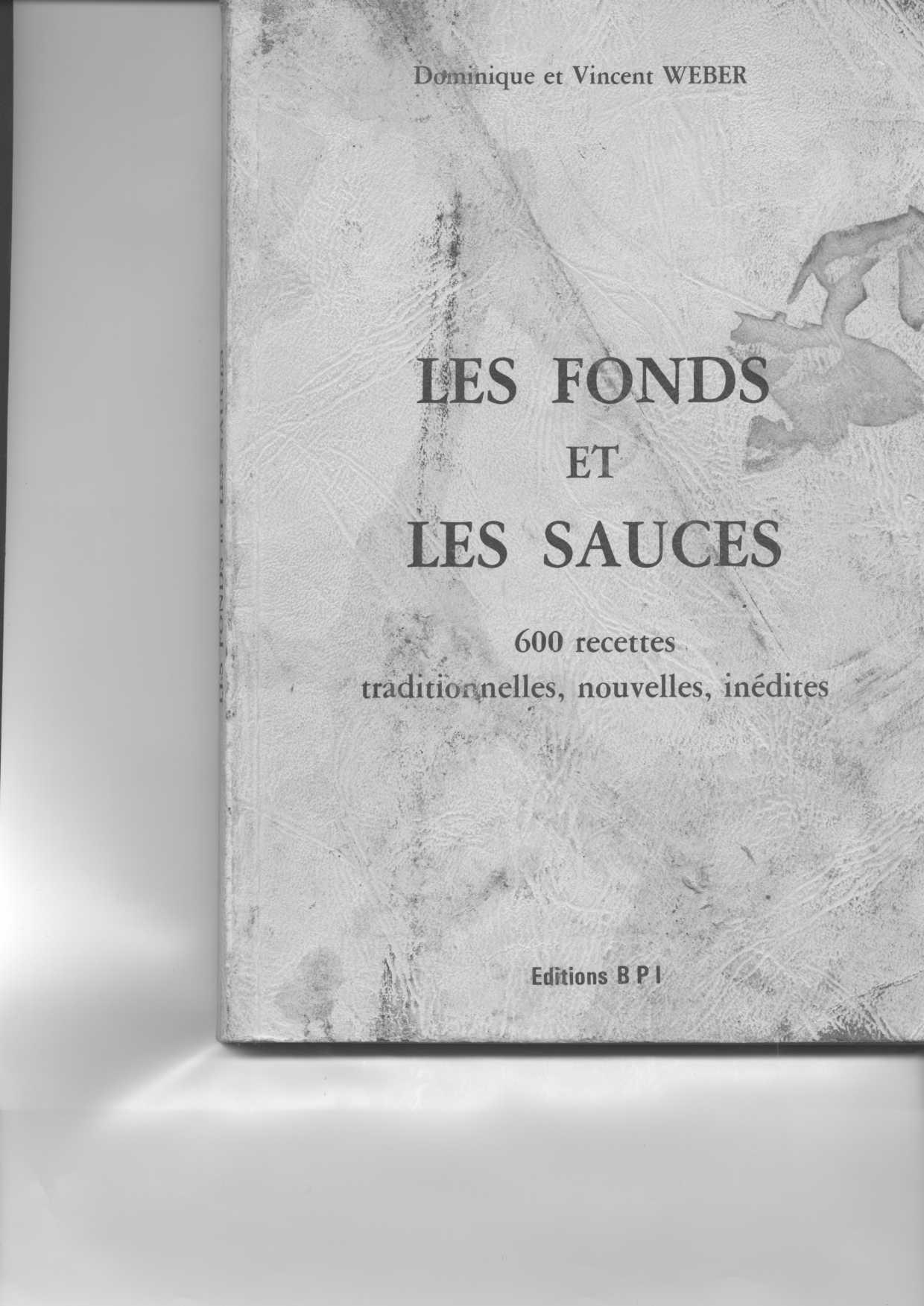 Les Fonds Et Les Sauces