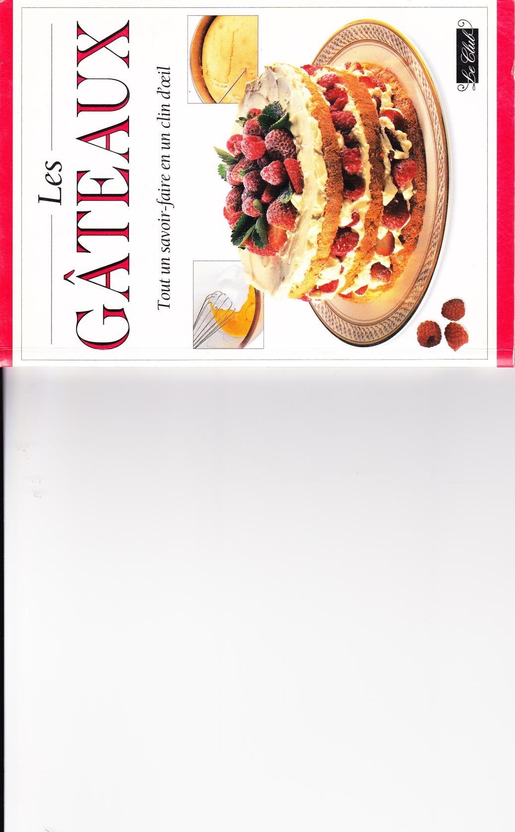 Les gateaux tout savoir