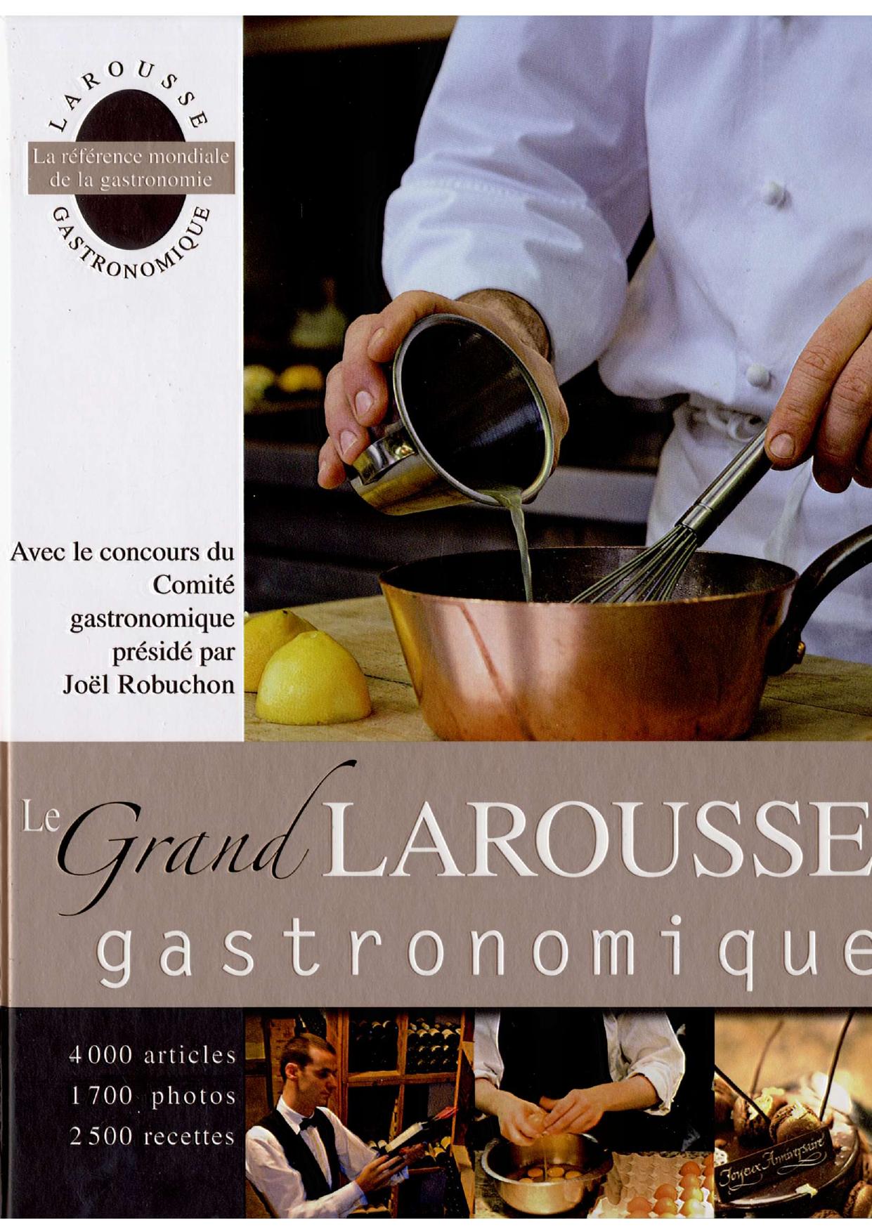 Le Grand Larousse Gastronomique 2007