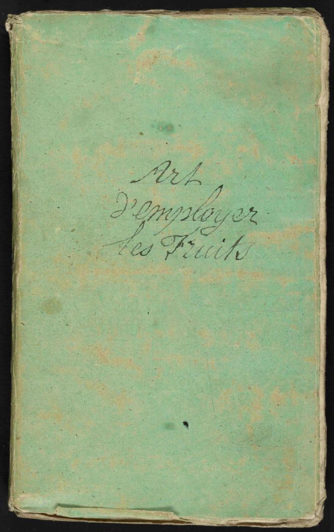 L'Art d'employer les fruits (1818)