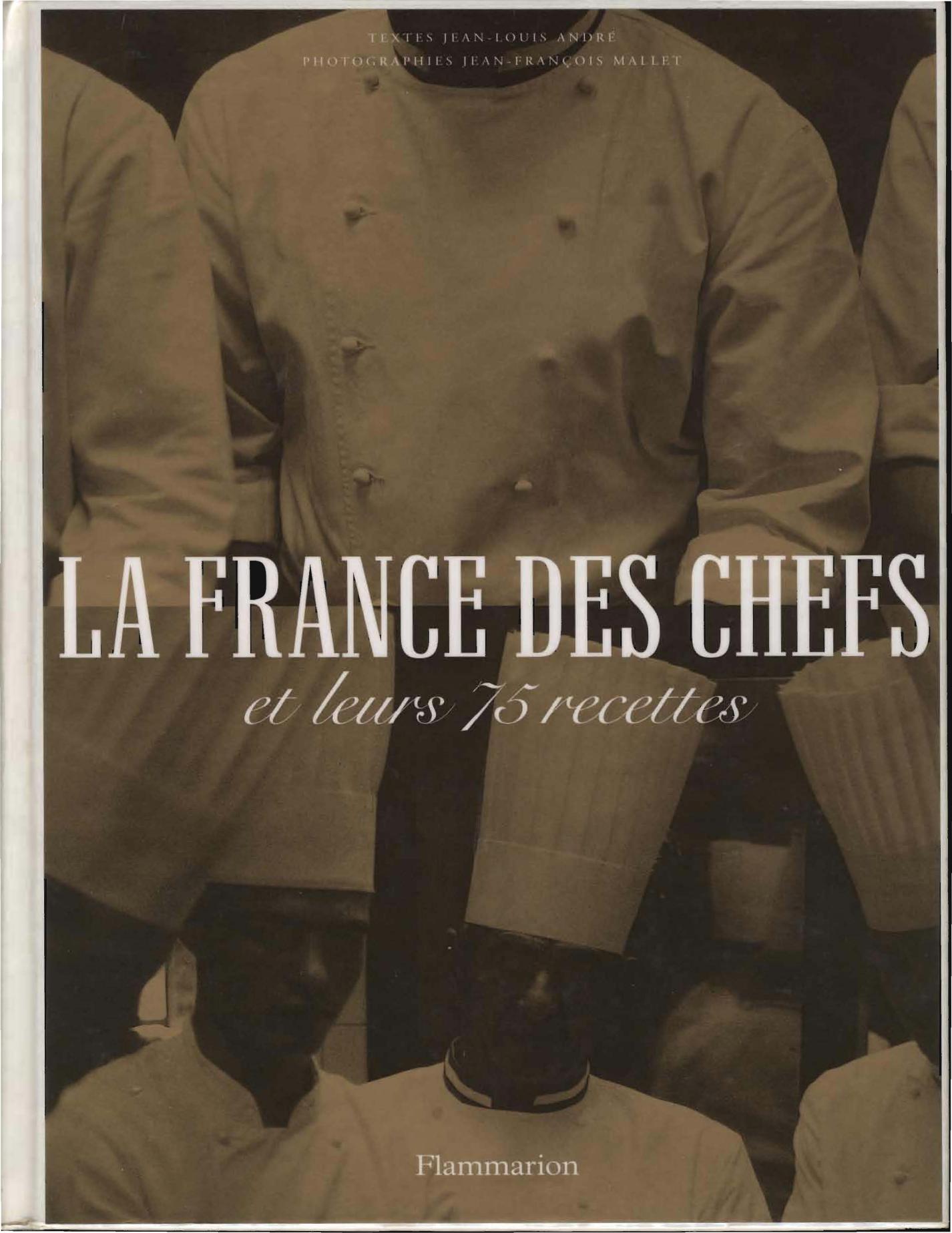 La France des Chefs et leur 75 recettes