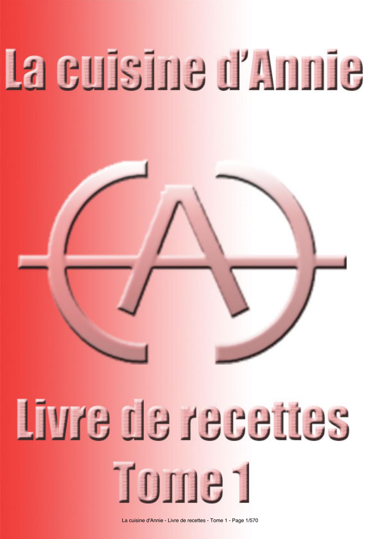 La Cuisine d'Annie (Tome 1)