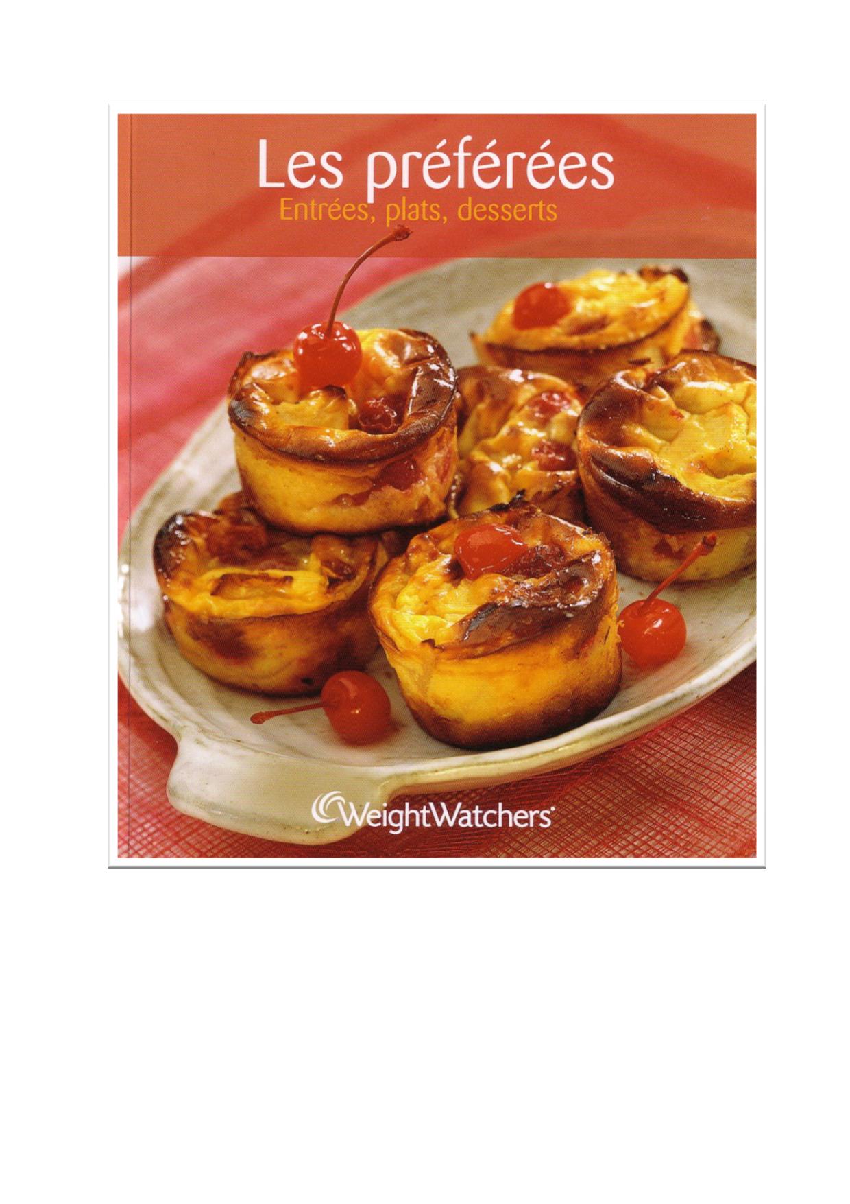 Weight Watchers - Les préférées