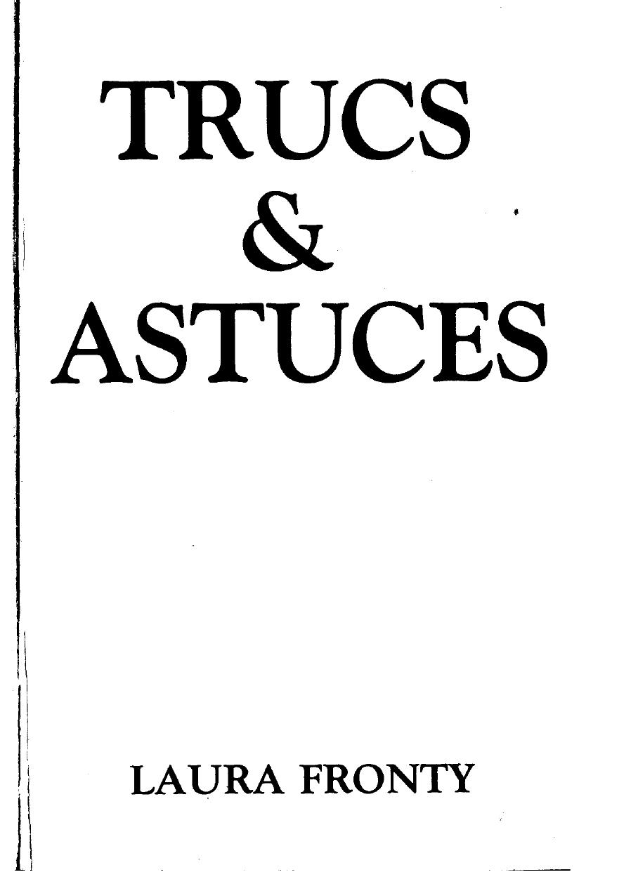 Trucs et astuces