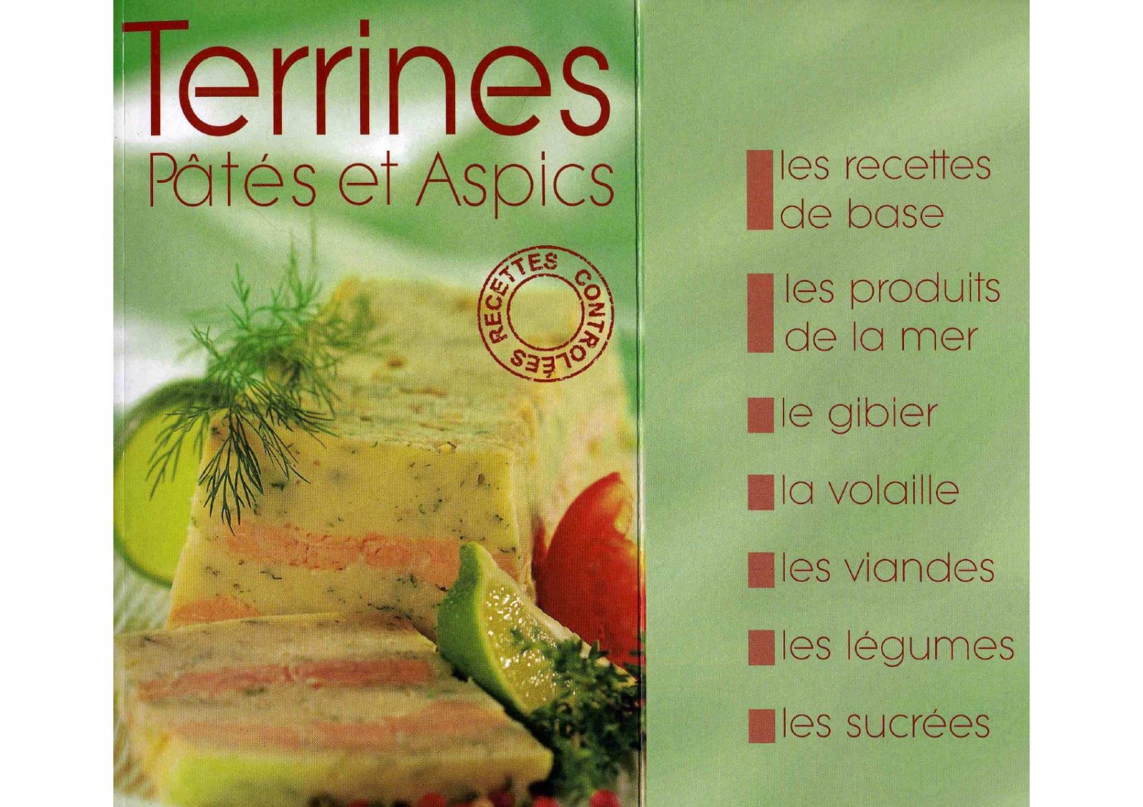 Terrines, pâtés et aspics
