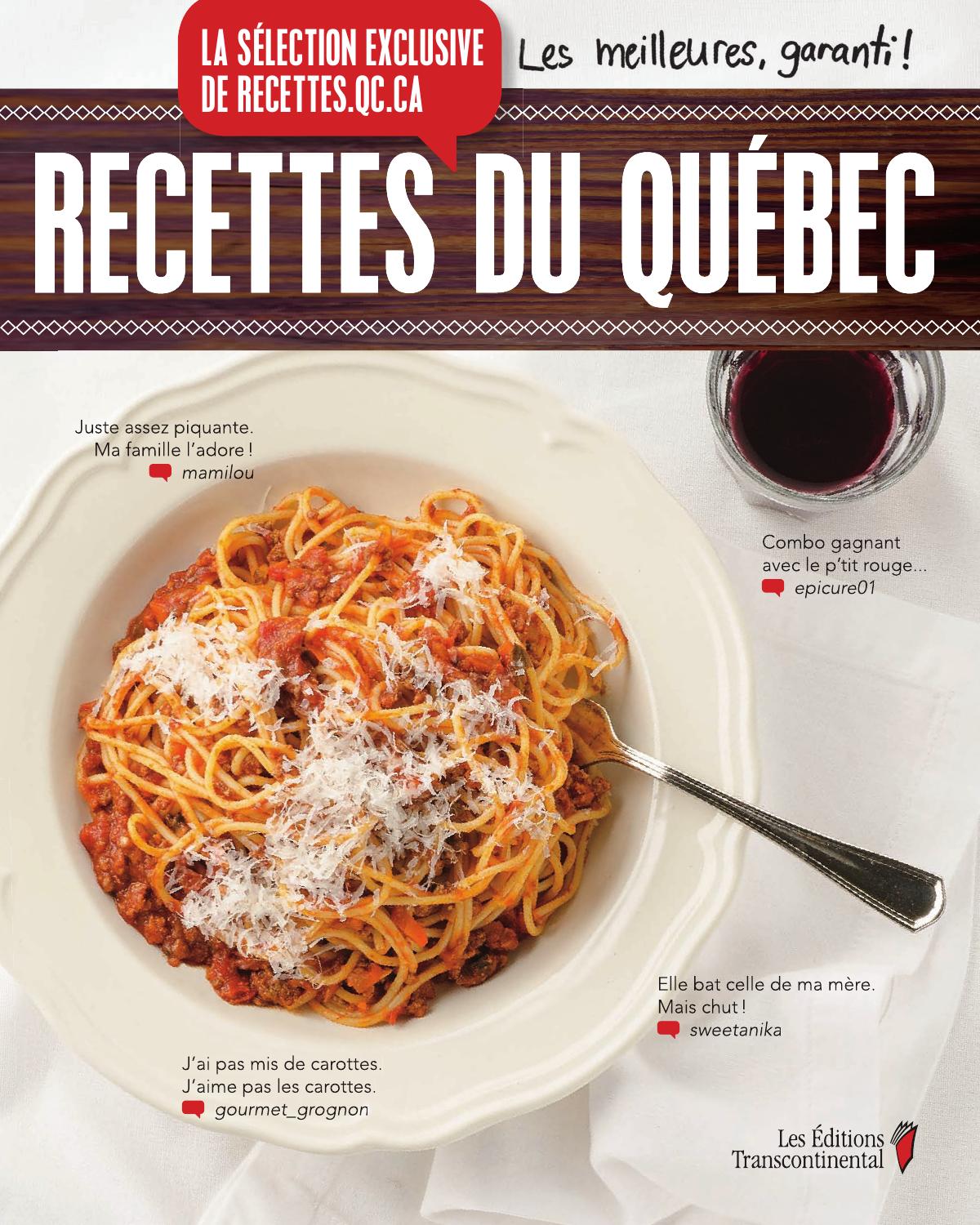 Recettes du Québec