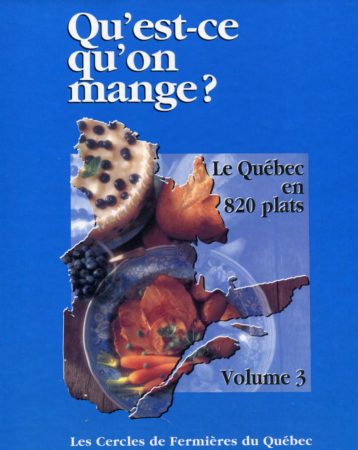 Qu'est-ce qu'on mange volume 3