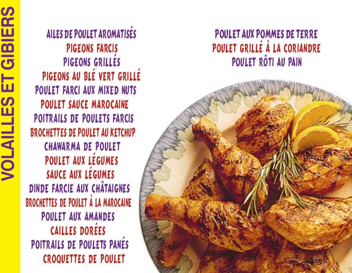 Volailles et gibiers