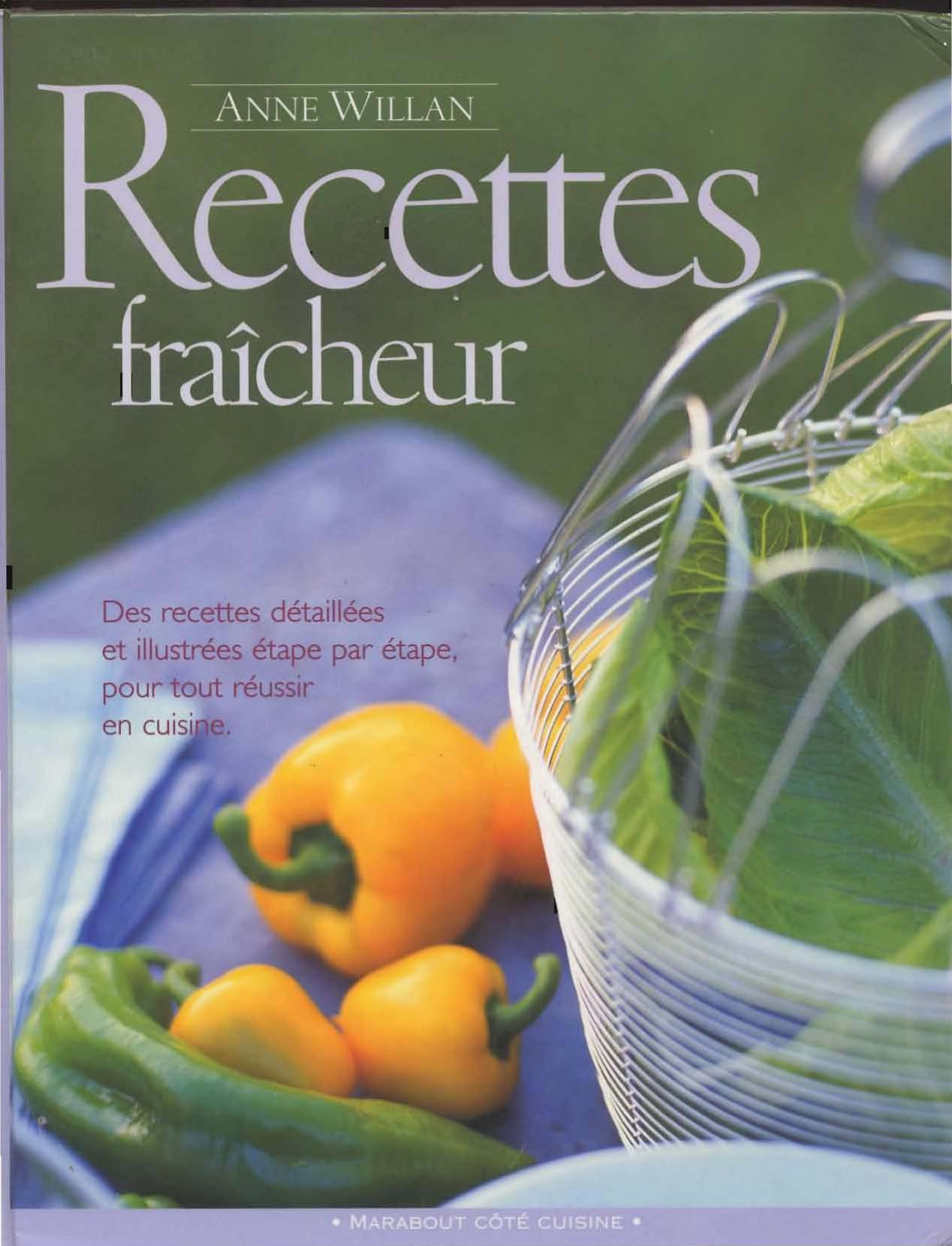 Recettes Fraicheur