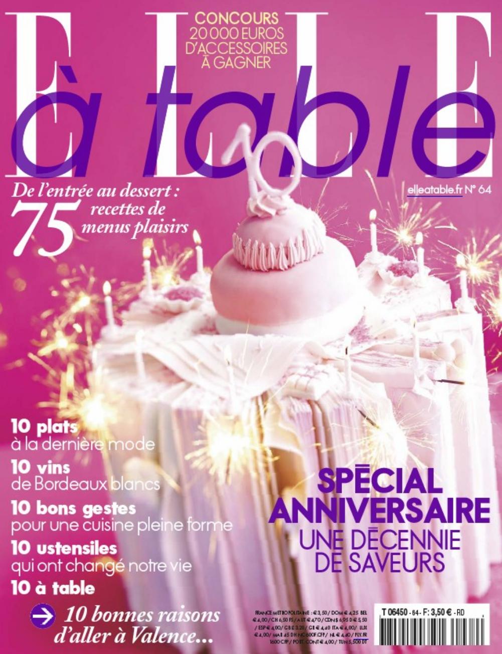 Elle à Table (Mai - Juin 2009)