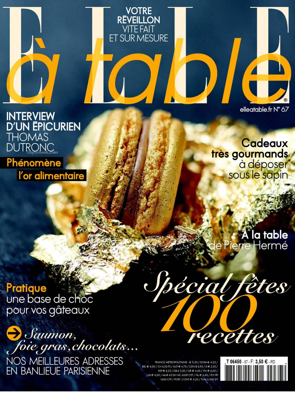 Elle à Table (Novembre - Décembre 2009)