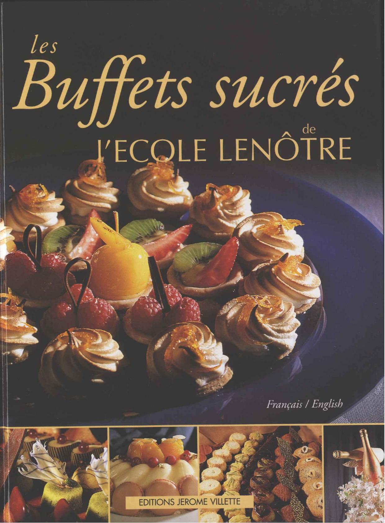 Les buffets sucrés