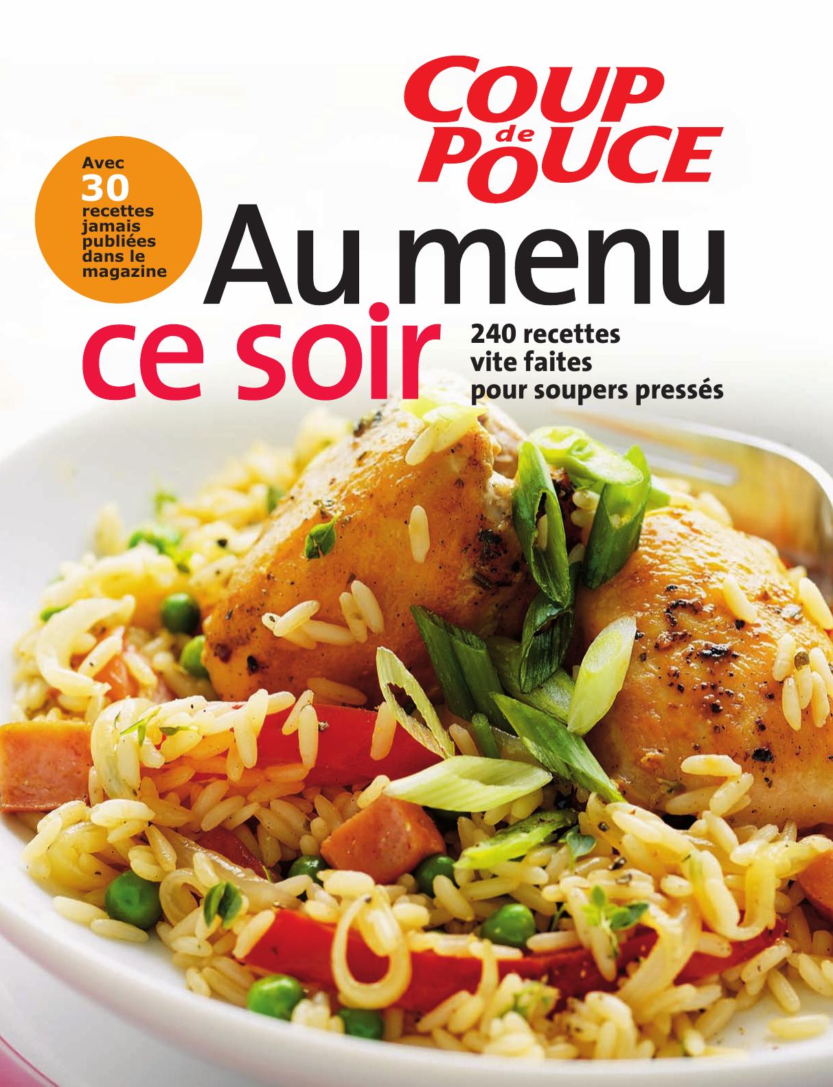 Au menu ce soir