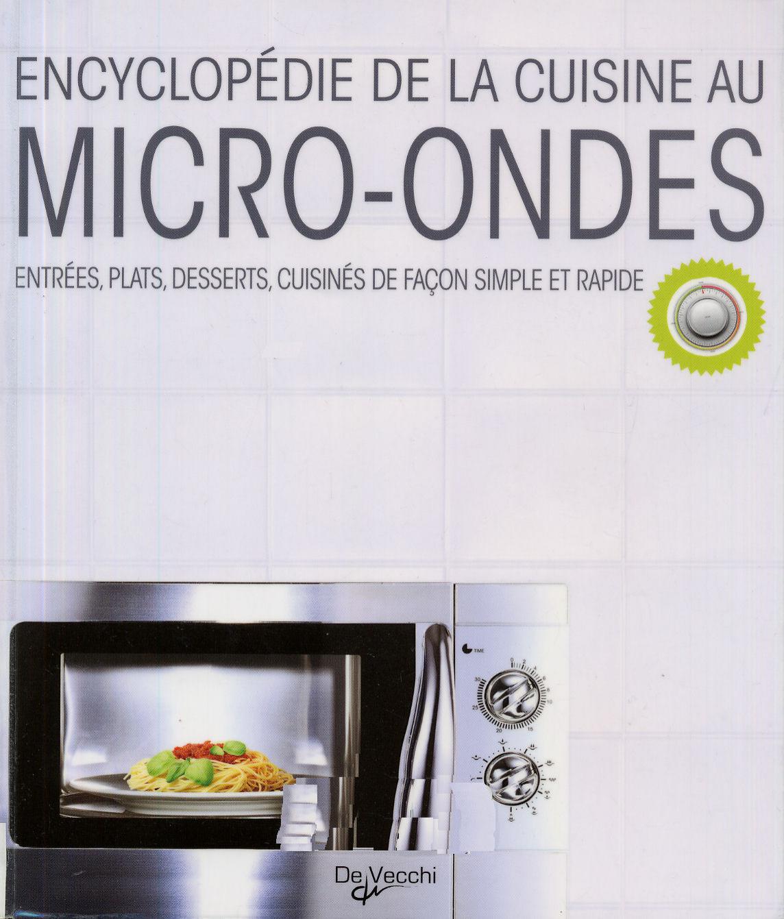 Encyclopédie de la cuisine au micro-ondes