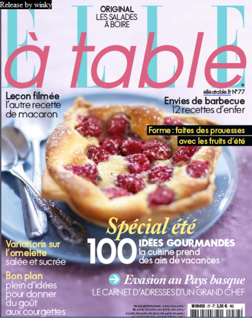 Elle à Table (Juillet - Août 2011)