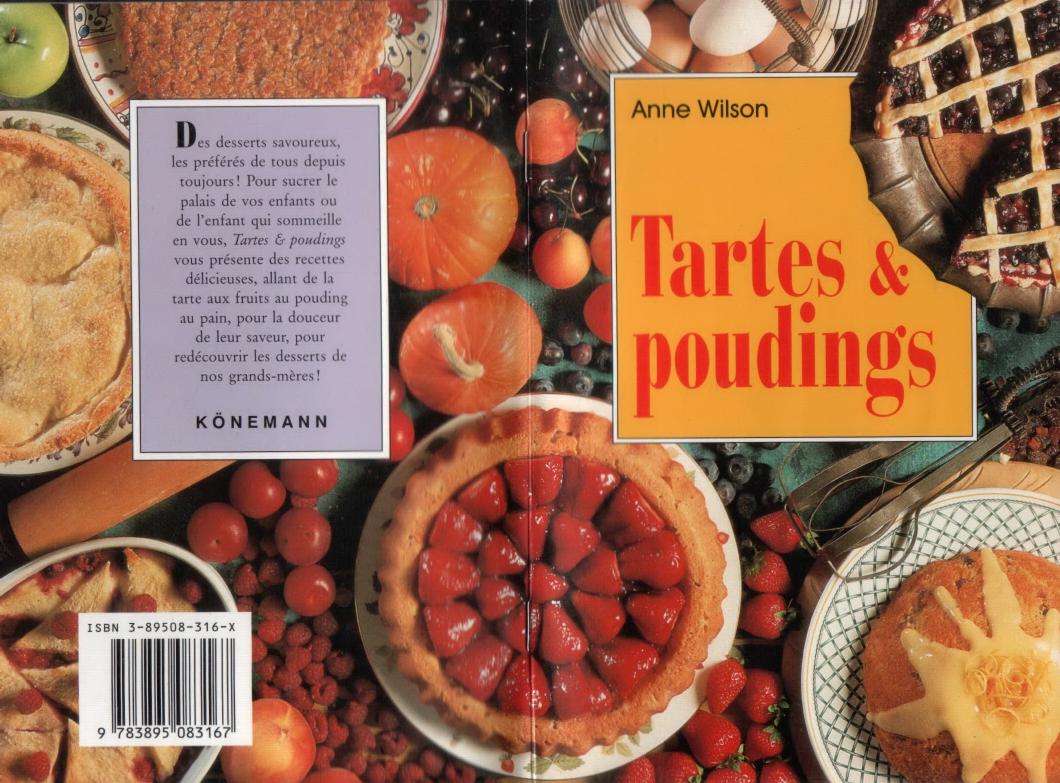 Tartes et poudings