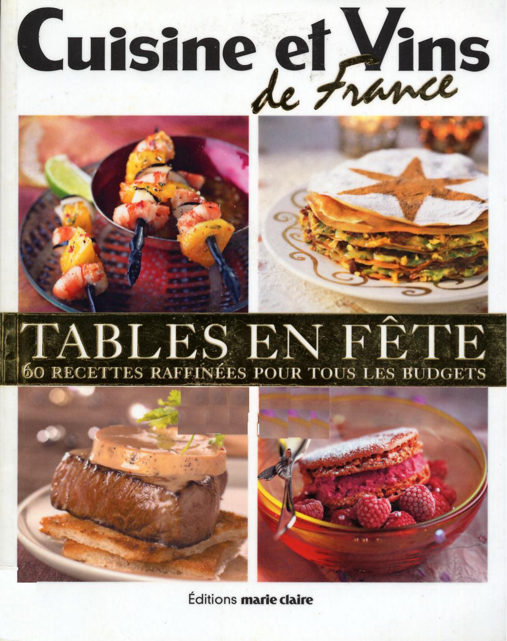 60 Recettes raffinees pour tous les budgets