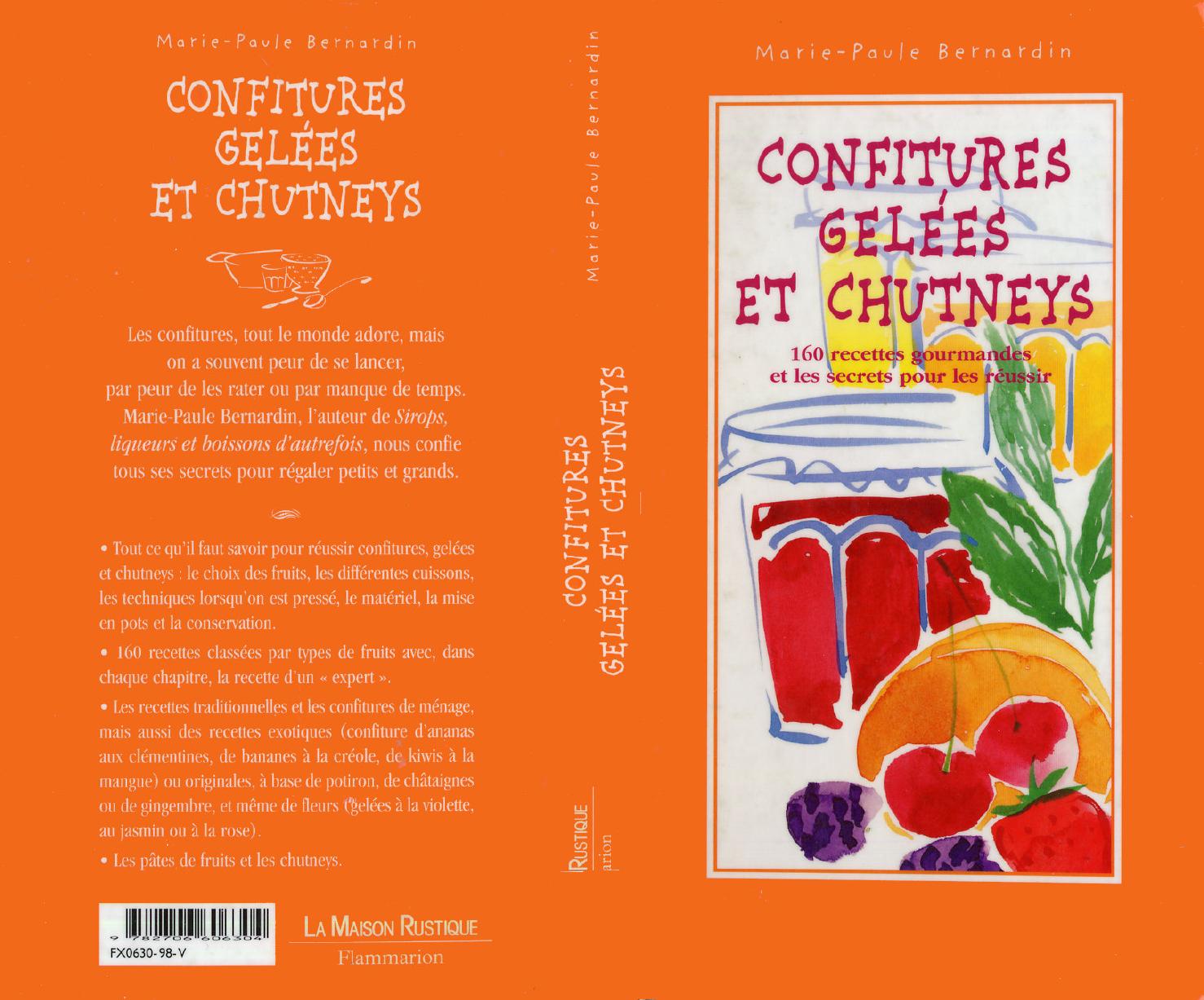 Confitures Gelées et Chutneys
