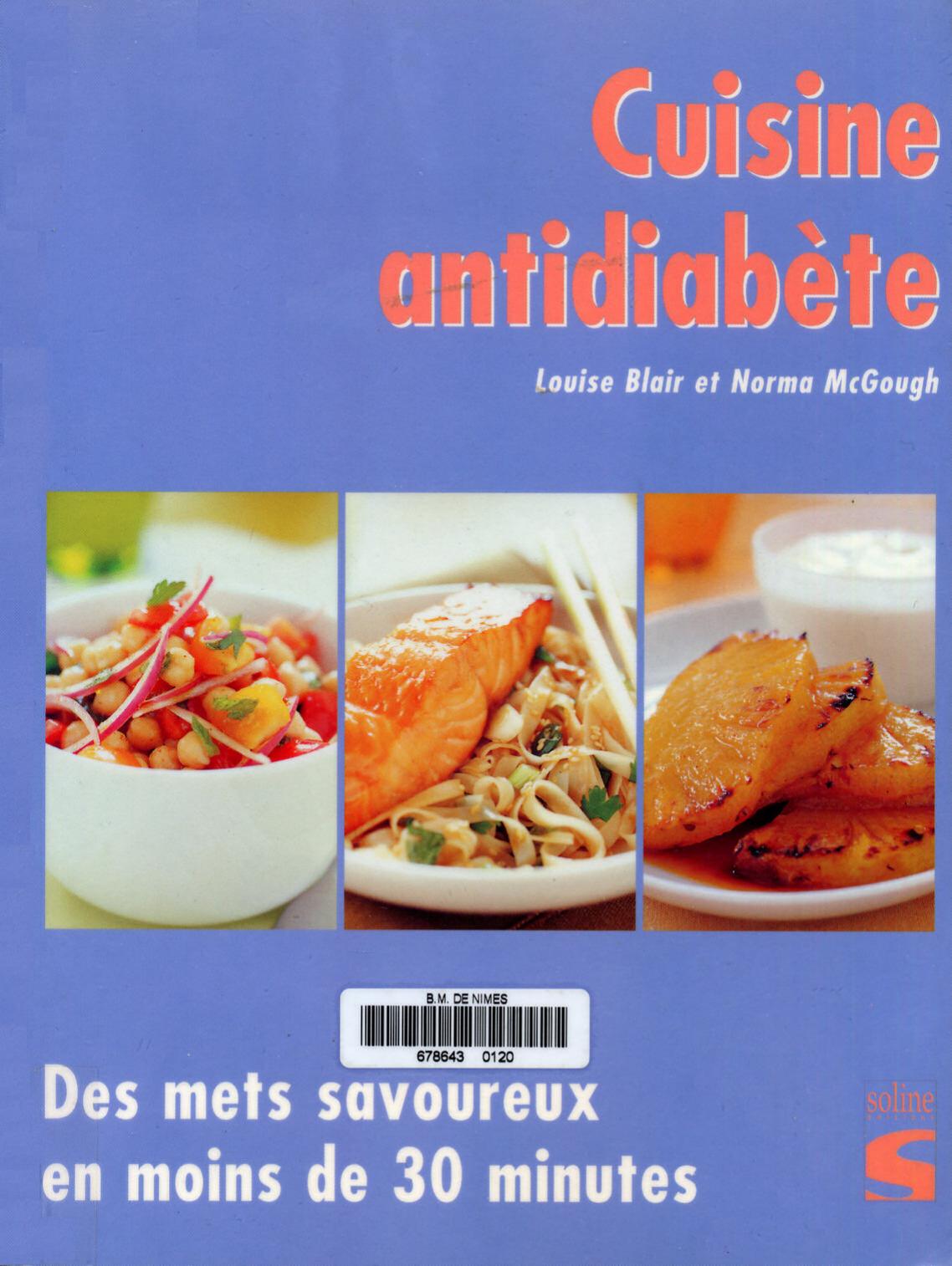 Cuisine antidiabète, des mets savoureux en moins de 30 minutes