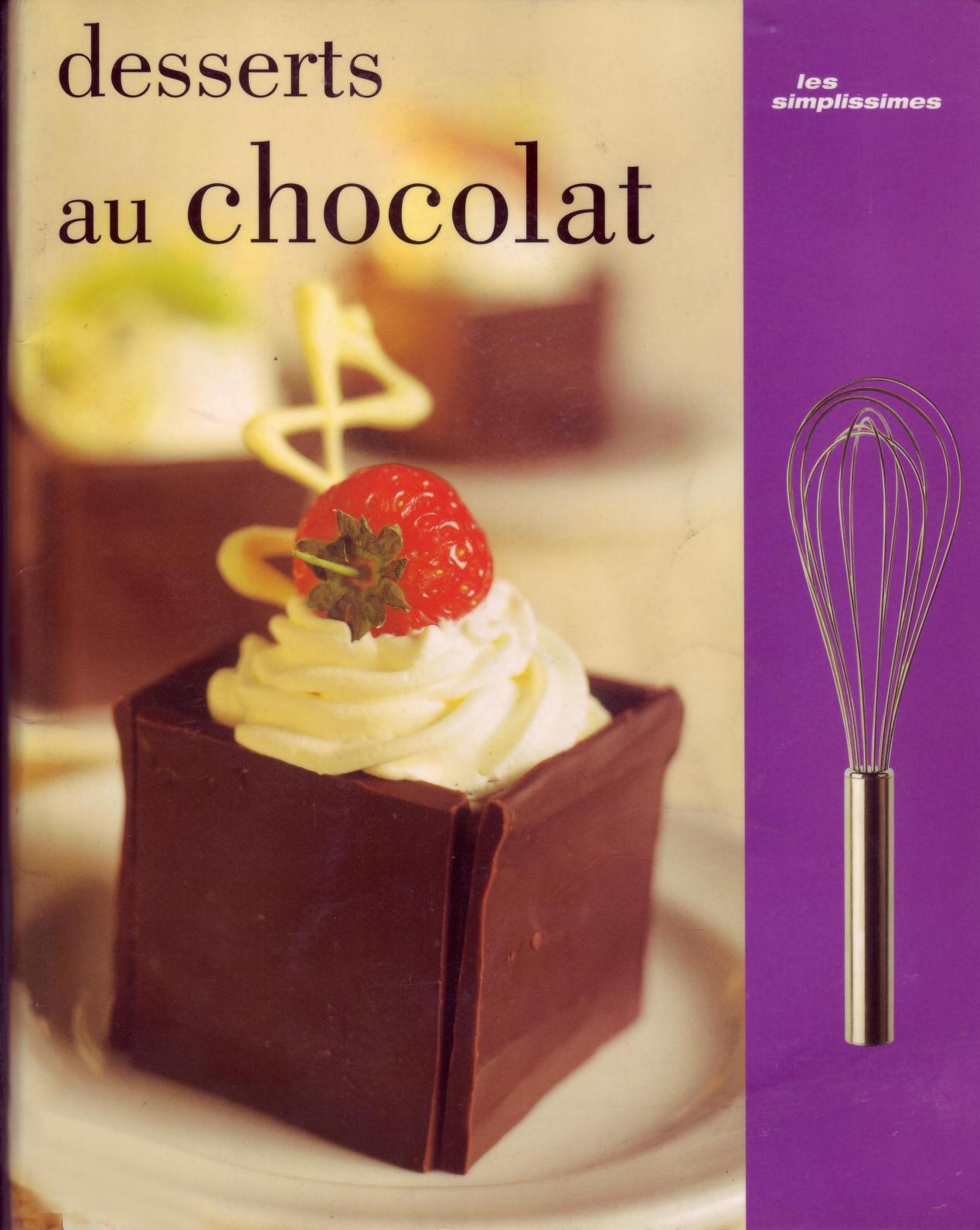 Desserts au chocolat