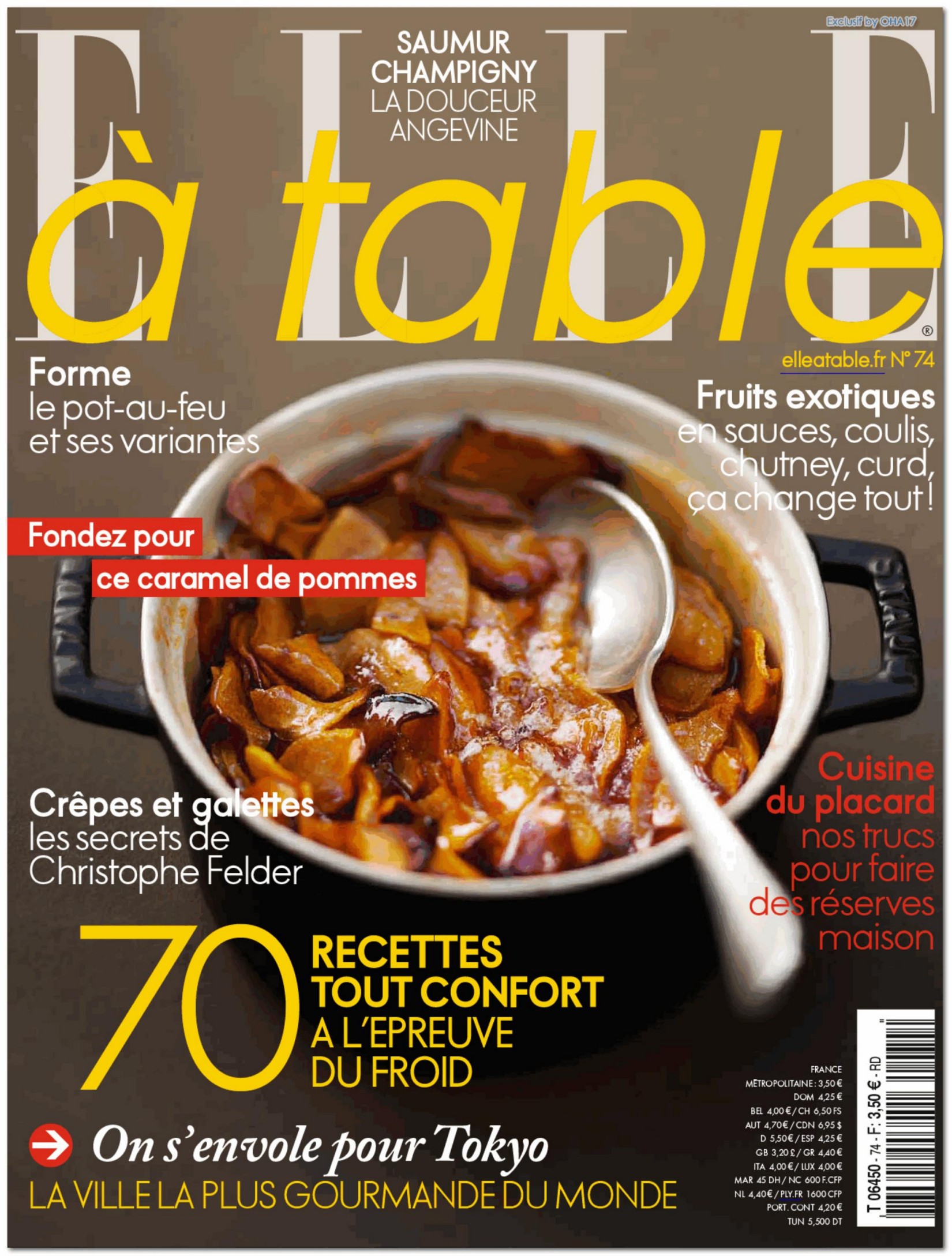 Elle à Table (Janvier - Février 2011)