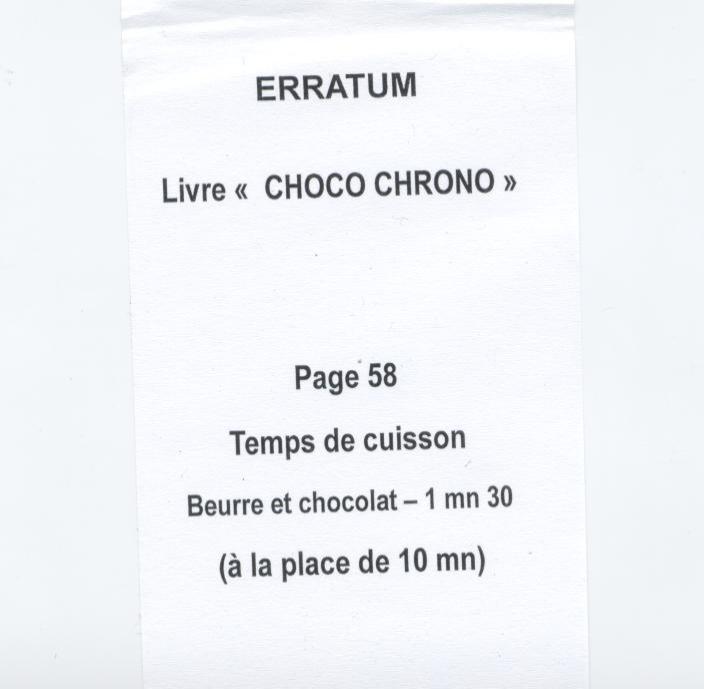 Choco chrono