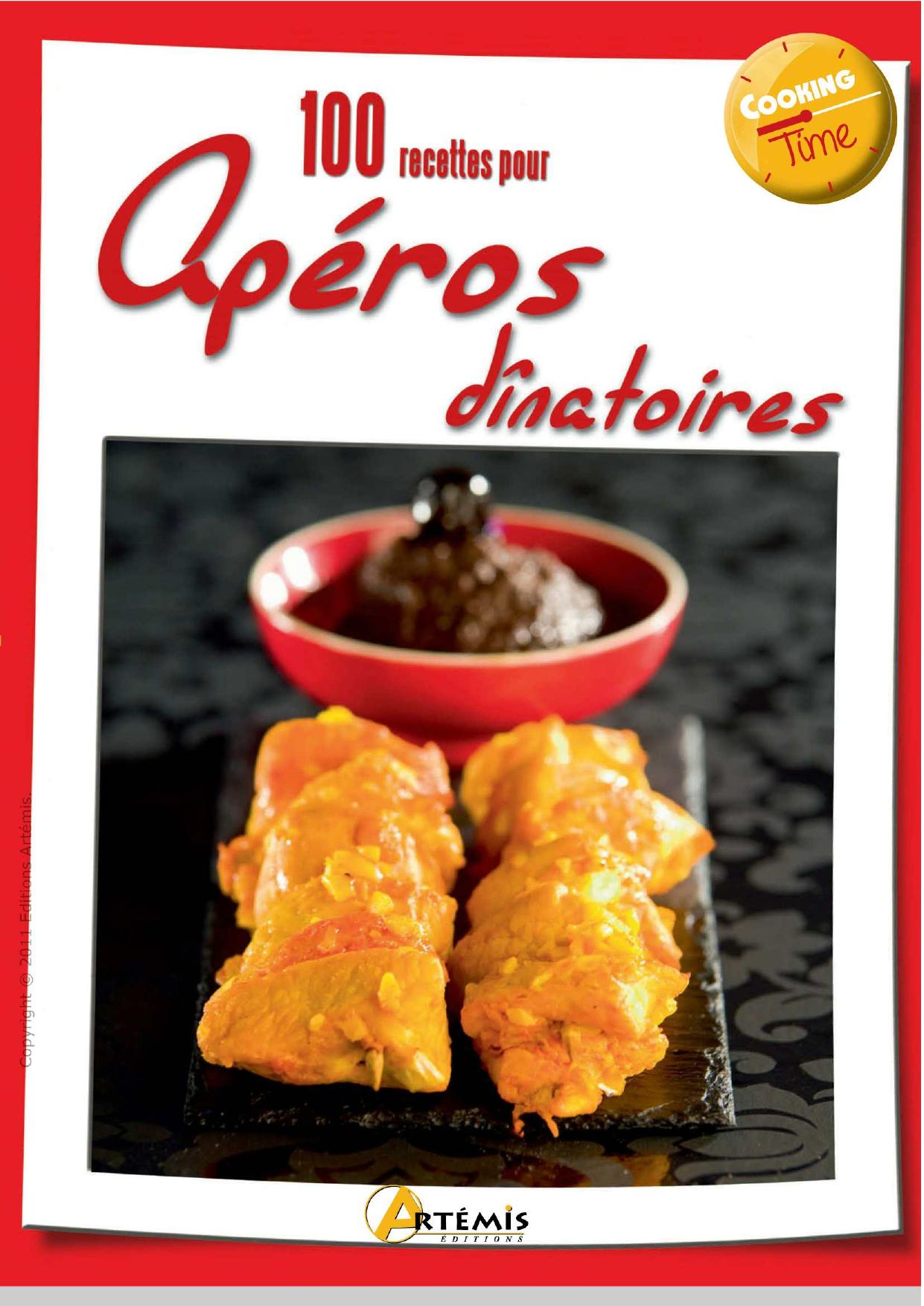 100 recettes pour apéros dinatoires